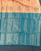 SC2862 - Tissue With Meena Body And Copper Border